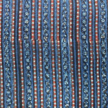 Khadi stripes and checks fabric