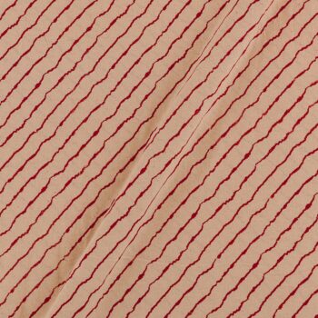Offwhite red katri tie dye fabric