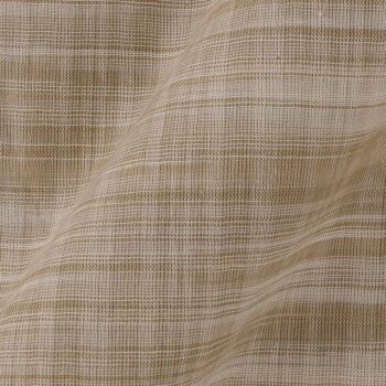 Cotton off white colour laheriya print fabric