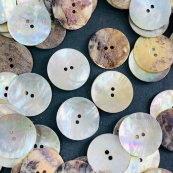 Giant Sea Shell Button | 2 hole | 28mm