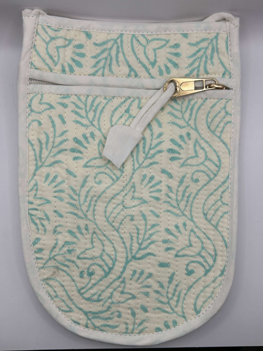 Block-Printed fabric sling bag