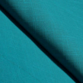 Blue Slub Cotton Woven Fabric (Cut Piece 2.1 Meter)