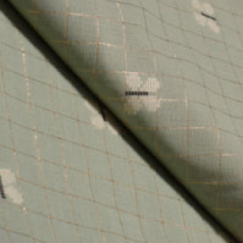 Powder Green Self Cotton Woven Fabric 1.1 Metres