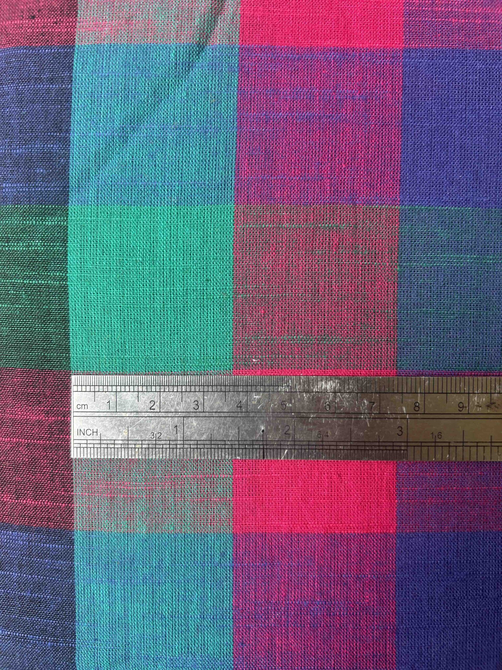 Colourful Handwoven Madras Kattam Cotton – Carnival